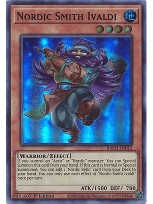 Nordic Smith Ivaldi - BACH-EN012 - Super Rare