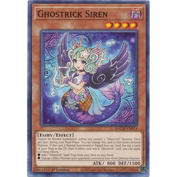 Ghostrick Siren - BACH-EN014 - Common