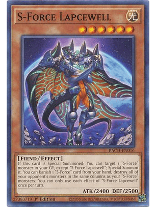 S-Force Lapcewell - BACH-EN016 - Common