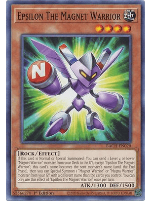 Epsilon The Magnet Warrior - BACH-EN020 - Common