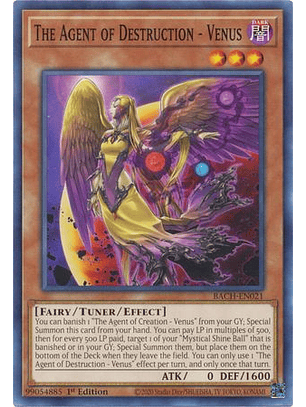 The Agent of Destruction - Venus - BACH-EN021 - Common