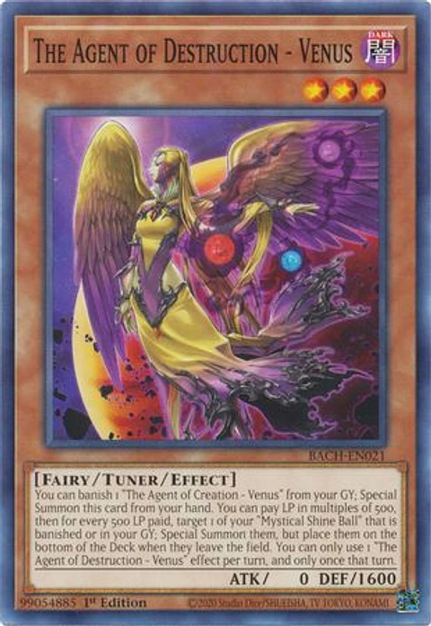 The Agent of Destruction - Venus - BACH-EN021 - Common