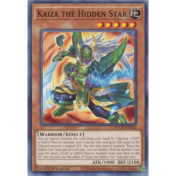 Kaiza the Hidden Star - BACH-EN022 - Common