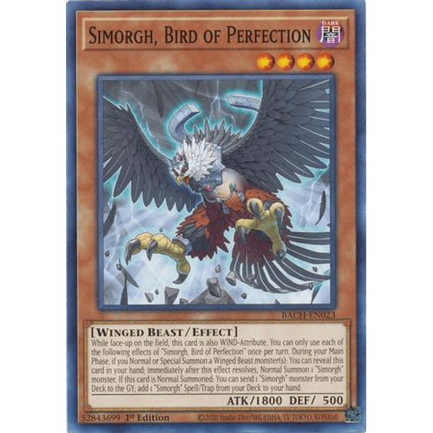 Simorgh, Bird of Perfection - BACH-EN023 - Common