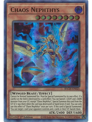 Chaos Nephthys - BACH-EN025 - Ultra Rare 