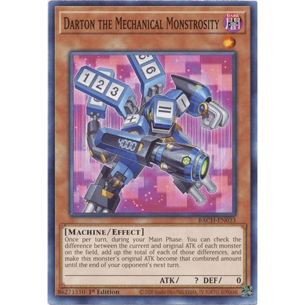 Darton the Mechanical Monstrosity - BACH-EN033 - Common