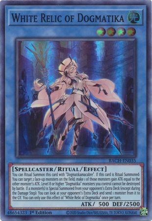 White Relic of Dogmatika - BACH-EN035 - Super Rare 1