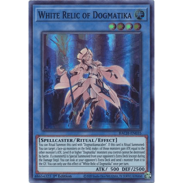 White Relic of Dogmatika - BACH-EN035 - Super Rare