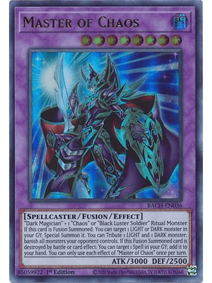 Master of Chaos - BACH-EN036 - Ultra Rare