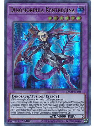 Dinomorphia Kentregina - BACH-EN038 - Ultra Rare