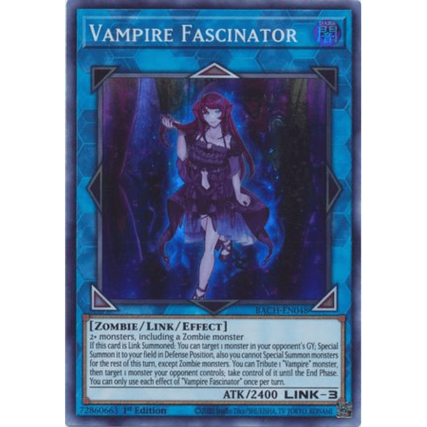 Vampire Fascinator - BACH-EN048 - Super Rare