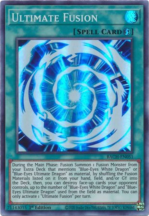 Ultimate Fusion - BACH-EN051 - Super Rare 