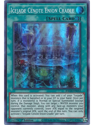 Icejade Cenote Enion Cradle - BACH-EN052 - Super Rare