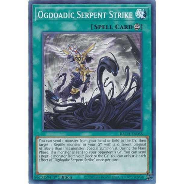 Ogdoadic Serpent Strike - BACH-EN058 - Common
