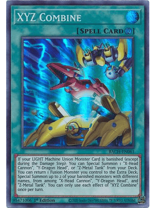XYZ Combine - BACH-EN061 - Super Rare