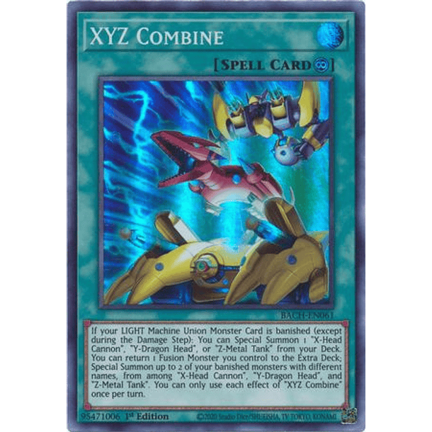 XYZ Combine - BACH-EN061 - Super Rare