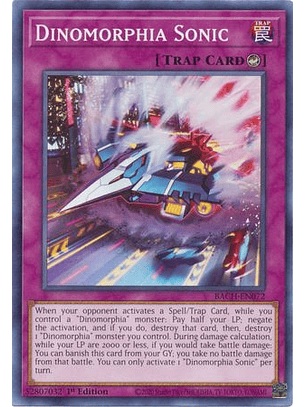 Dinomorphia Sonic - BACH-EN072 - Common