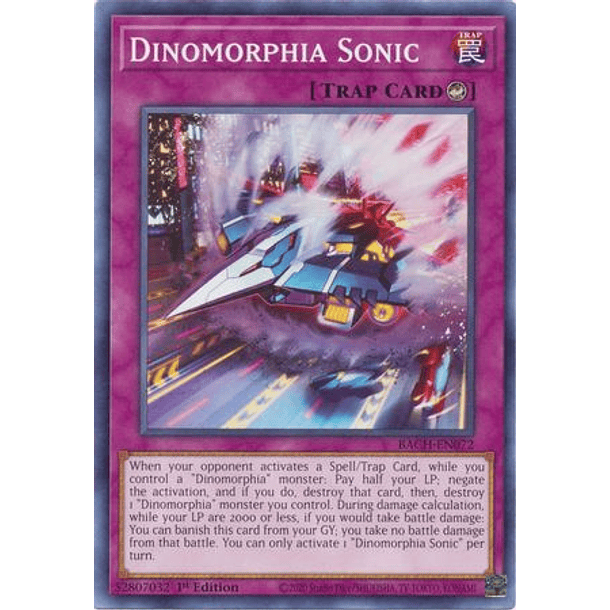 Dinomorphia Sonic - BACH-EN072 - Common