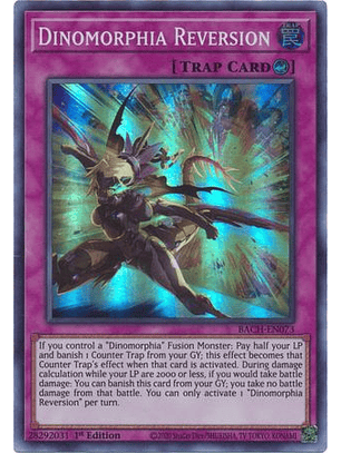 Dinomorphia Reversion - BACH-EN073 - Super Rare