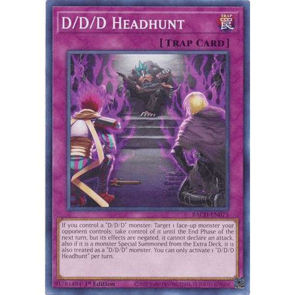 D/D/D Headhunt - BACH-EN075 - Common