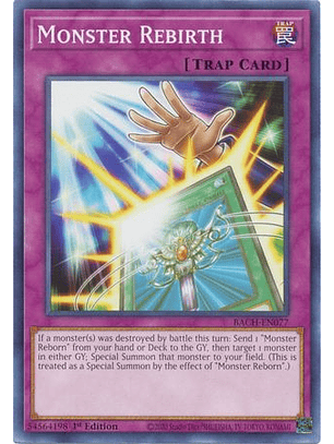 Monster Rebirth - BACH-EN077 - Common