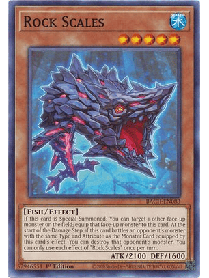 Rock Scales - BACH-EN083 - Common