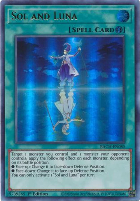 Sol and Luna - BACH-EN085 - Ultra Rare 
