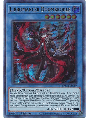 Libromancer Doombroker - BACH-EN089 - Ultra Rare