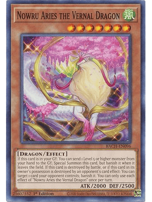 Nowru Aries the Vernal Dragon - BACH-EN096 - Common