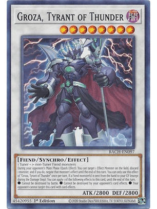 Groza, Tyrant of Thunder - BACH-EN097 - Common