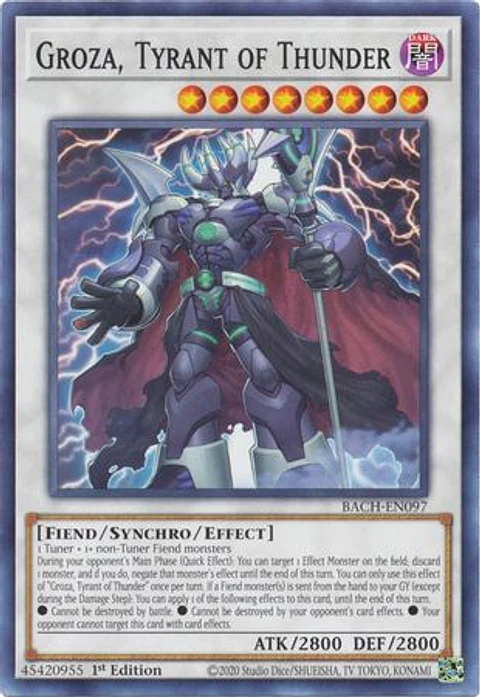 Groza, Tyrant of Thunder - BACH-EN097 - Common