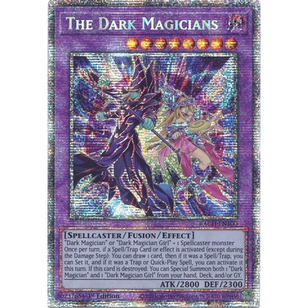 The Dark Magicians - BACH-EN100 - Starlight Rare