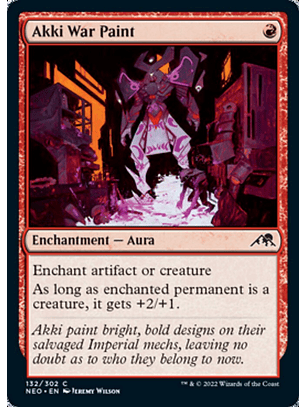 Akki War Paint - NEO - C