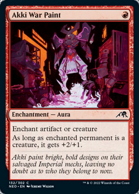 Akki War Paint - NEO - C