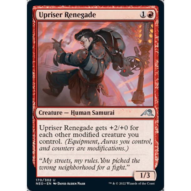 Upriser Renegade - NEO - U 