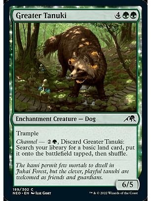 Greater Tanuki - NEO - C