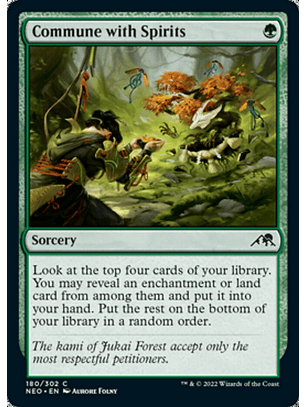 Commune with Spirits - NEO - C