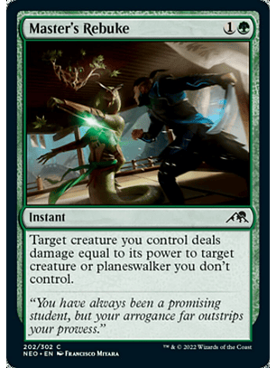 Master's Rebuke - NEO - C