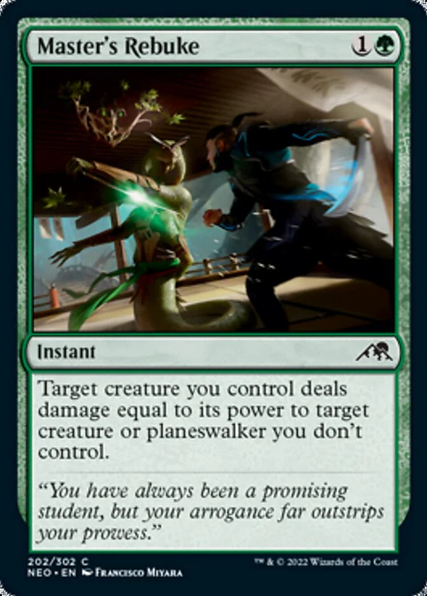 Master's Rebuke - NEO - C