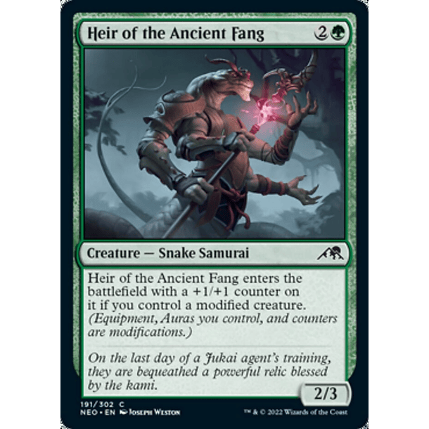 Heir of the Ancient Fang - NEO - C