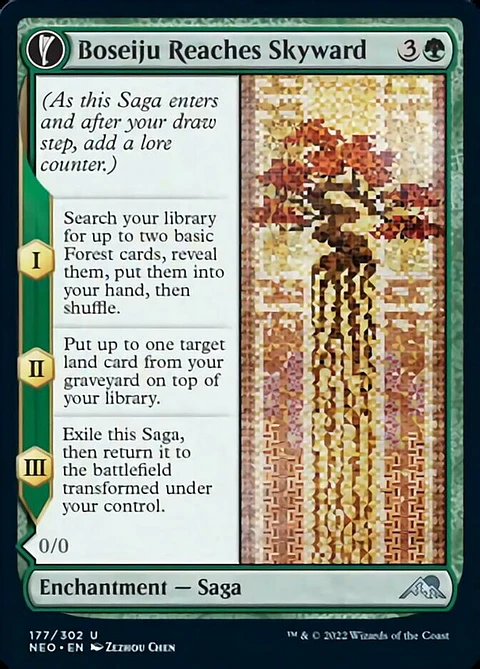 Boseiju Reaches Skyward - NEO - U