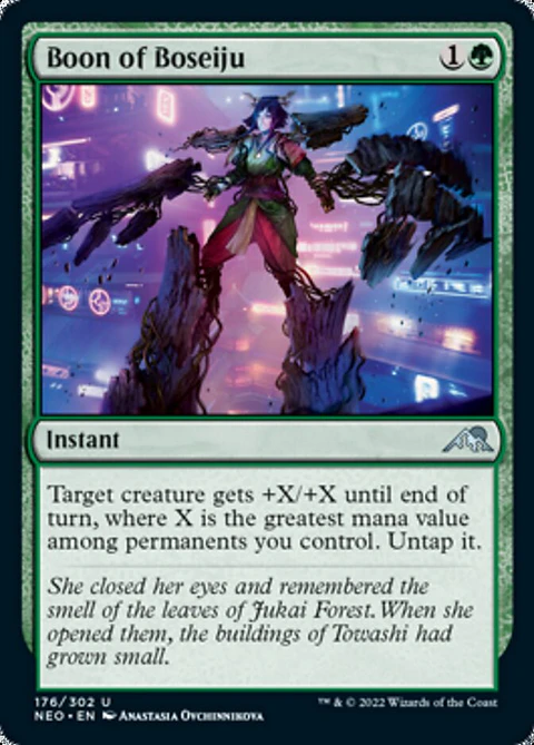 Boon of Boseiju - NEO - U 