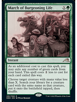 March of Burgeoning Life - NEO - R