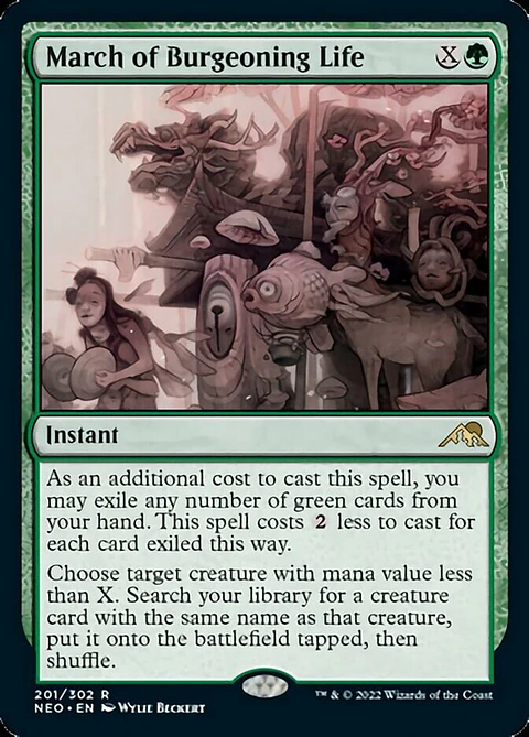 March of Burgeoning Life - NEO - R
