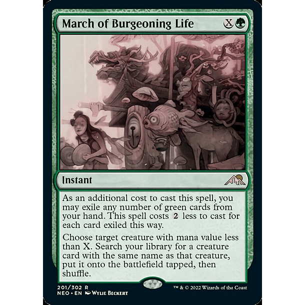 March of Burgeoning Life - NEO - R