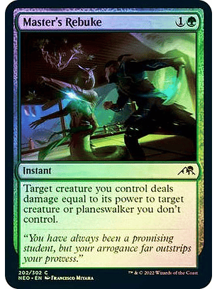 Master's Rebuke - NEO - C ★