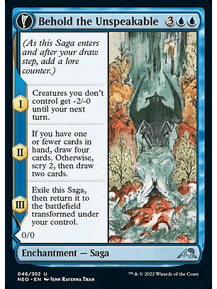 Behold the Unspeakable - NEO - U 