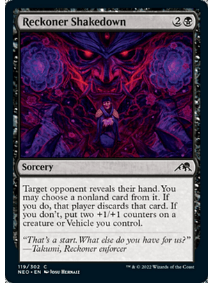 Reckoner Shakedown - NEO - C