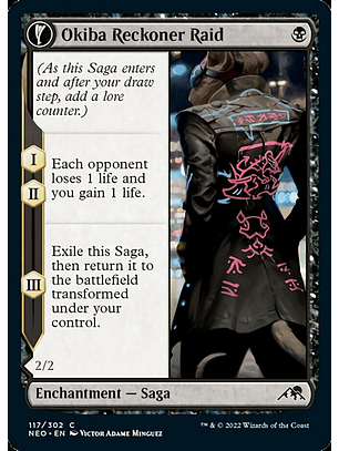 Okiba Reckoner Raid // Nezumi Road Captain - NEO - C