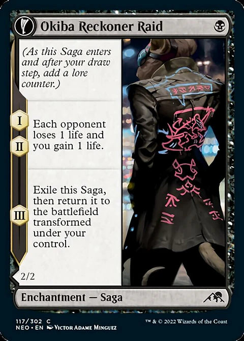 Okiba Reckoner Raid // Nezumi Road Captain - NEO - C